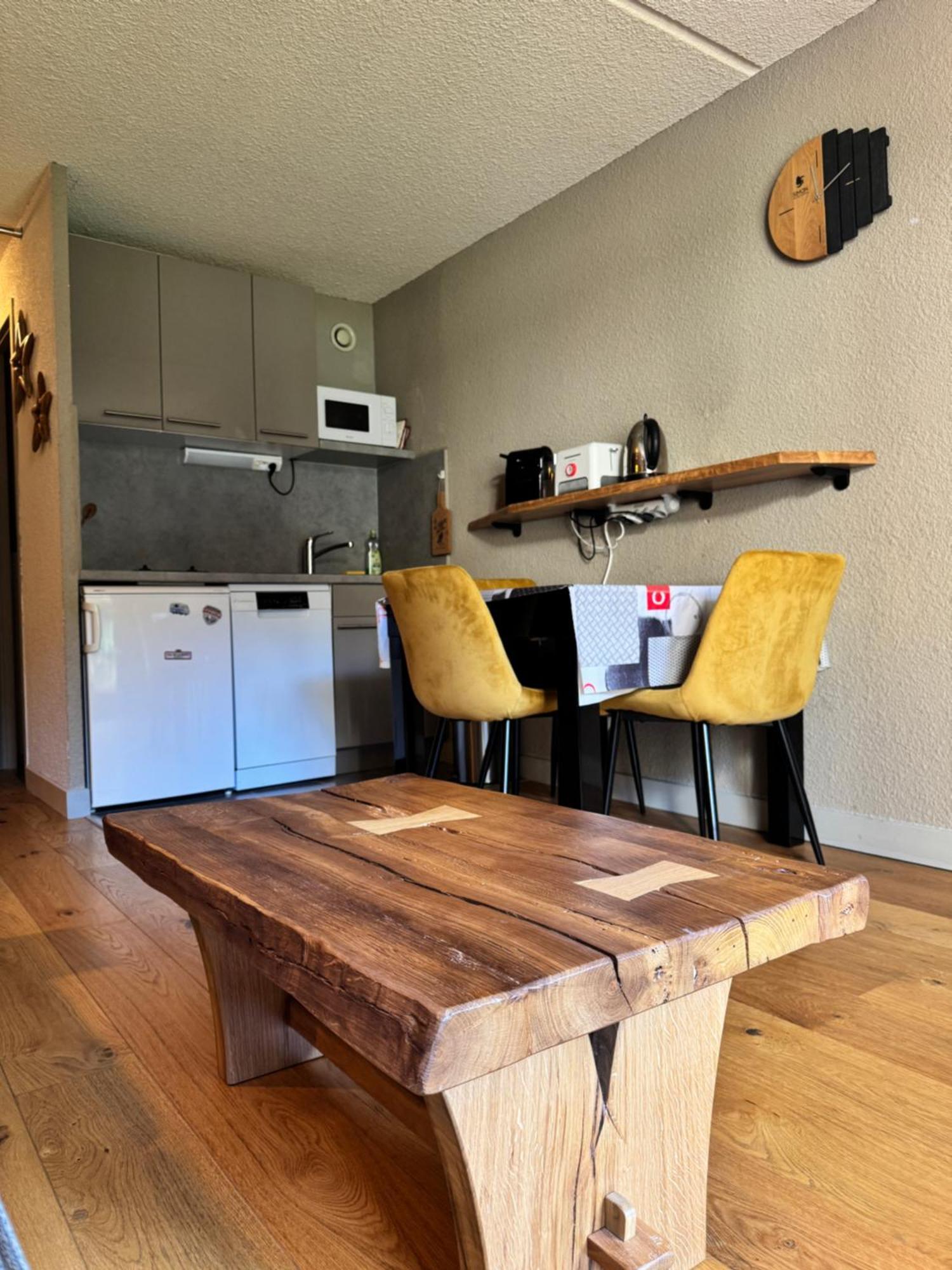 Superbe Studio De Montagne, Au Pied Des Pistes De Ski, Classe 3 Etoiles La Morte Zewnętrze zdjęcie